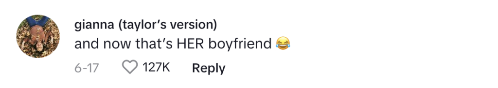 TikTok comment